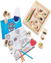 Melissa and Doug Paw Patrol Wooden Stamps Activity Set